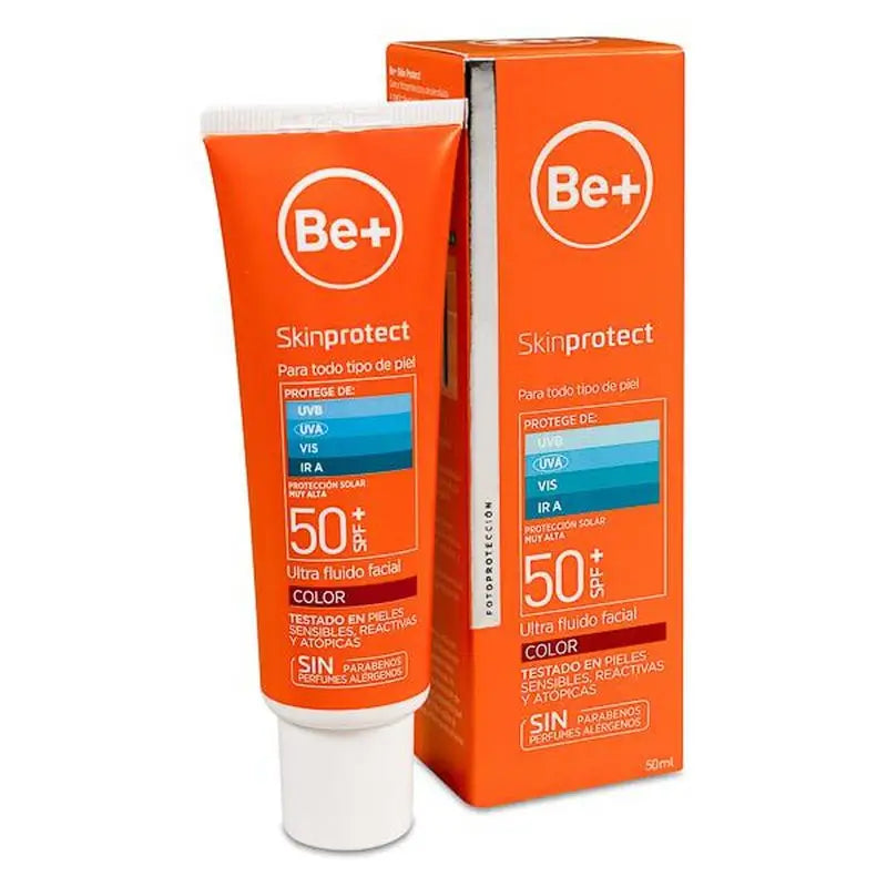 Be + Skin Protect Facial Colour SPF50+ 50 ml