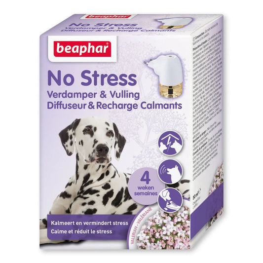 Beaphar Calming No Stress Dog Diffuser Pack & Refill, 30 ml