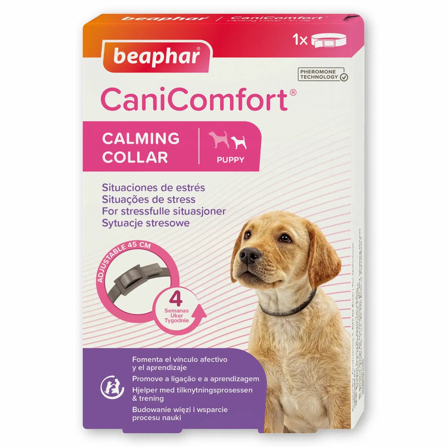 Collier pour chiot Beaphar Canicomfort, 45 cm