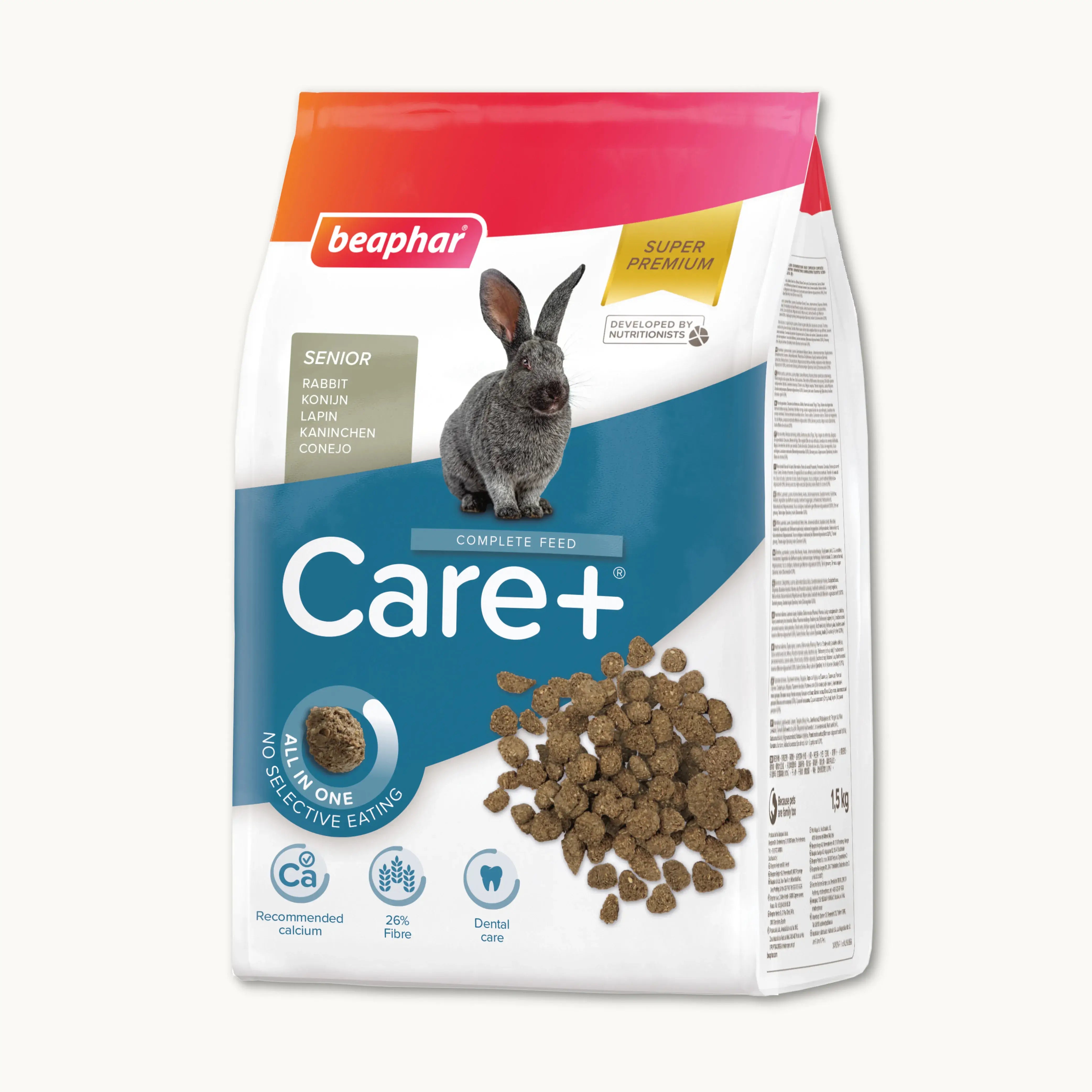 Beaphar Care+ Lapin Senior, 1,5 kg