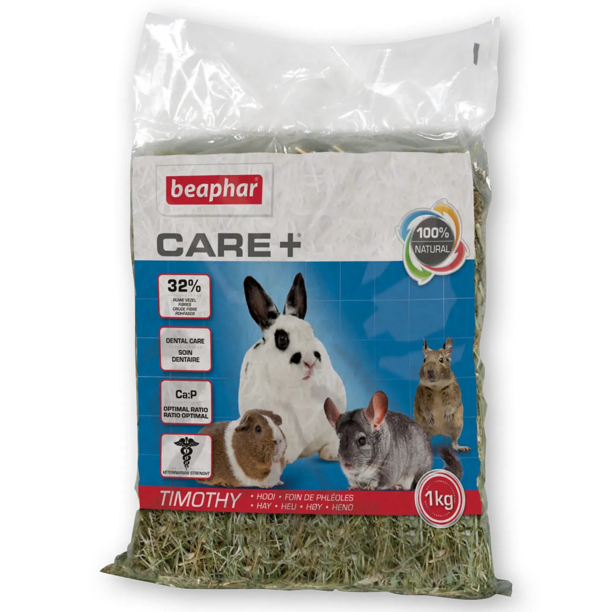 Beaphar Care+ Foin de fléole des prés, 1 kg