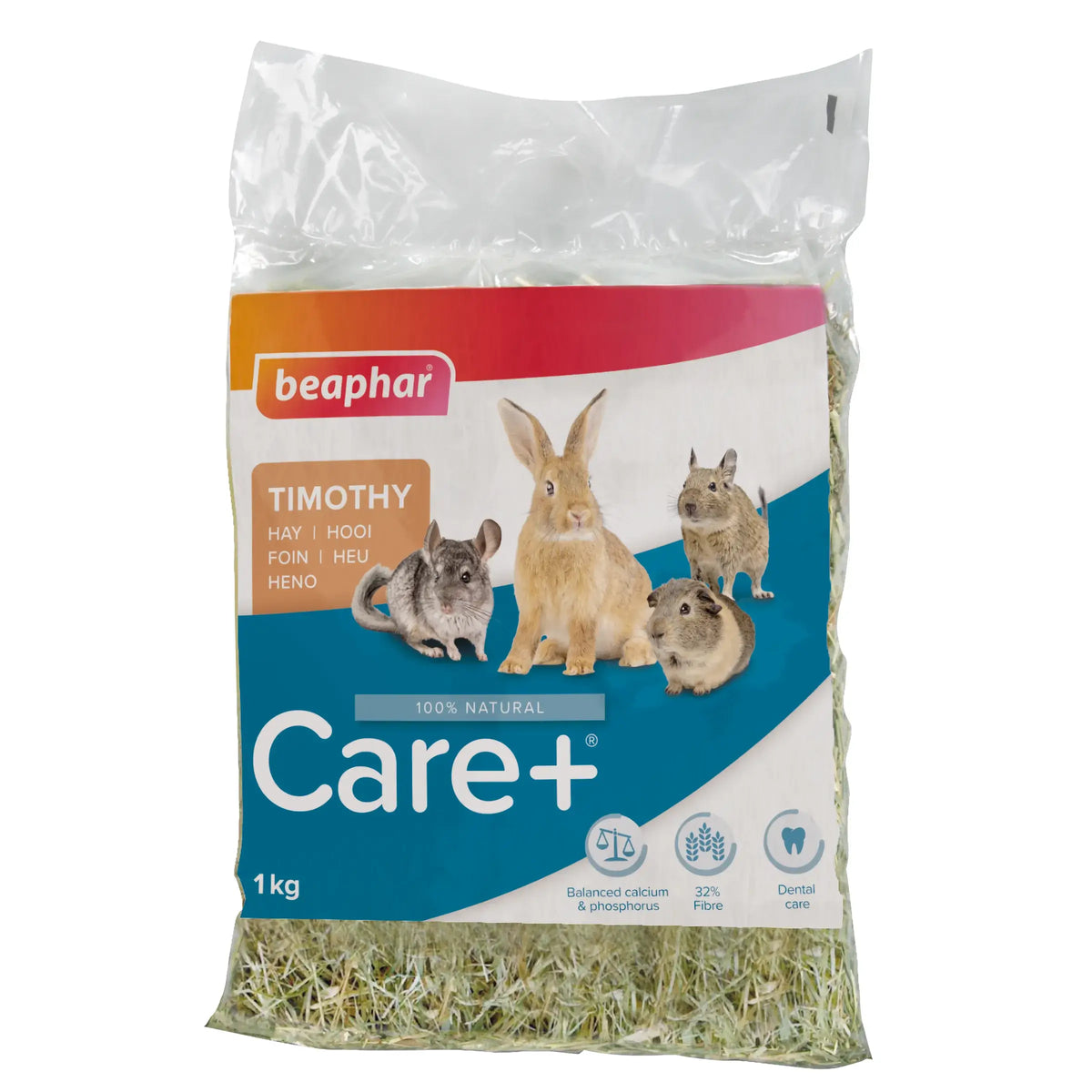 Beaphar Care+ Foin de fléole des prés, 1 kg