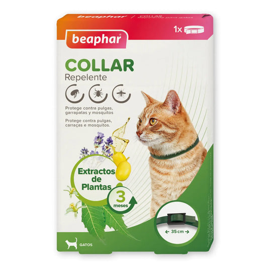 Beaphar Bio Band Collier répulsif pour chat 35Cm