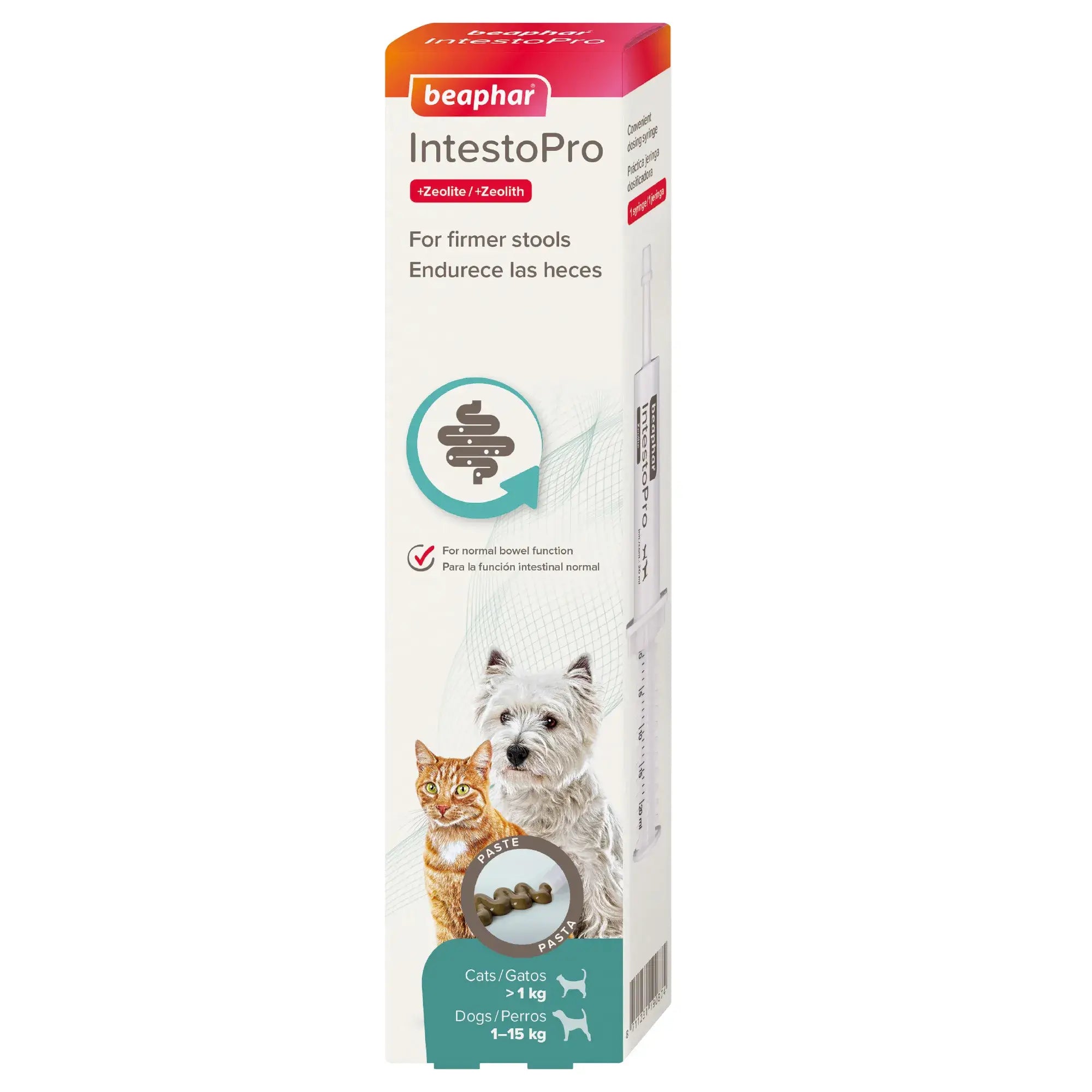 Beaphar IntestoPro Pâte pour chiens et chats, 20 ml