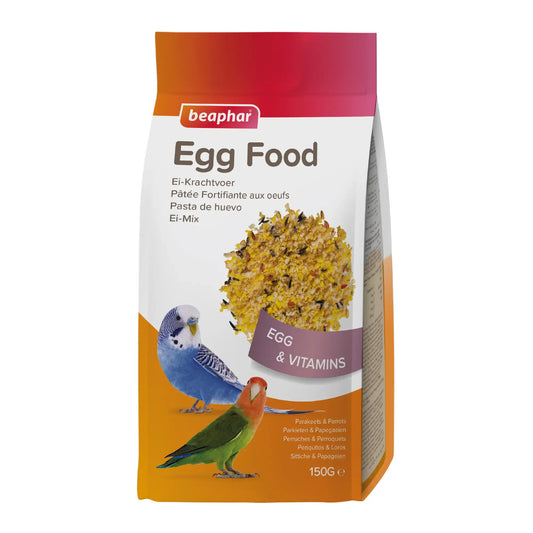 Beaphar Pâte d'oeufs pour perruches Perruches Oiseaux d'amour Perroquets, 150 g