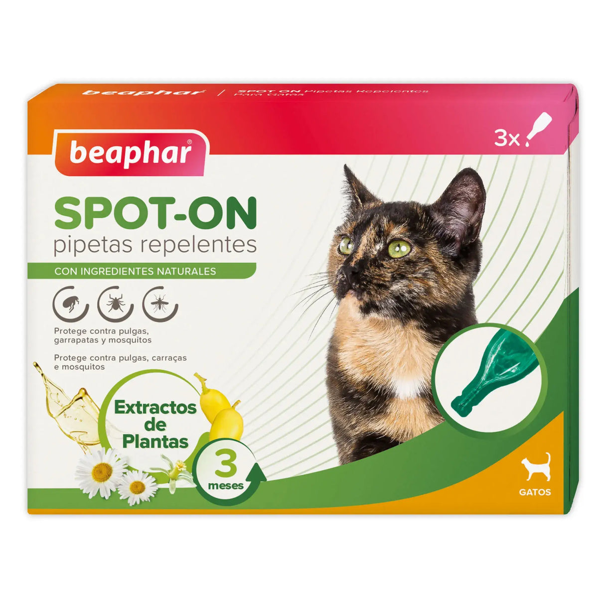 Beaphar Répulsif pour chats Pipettes 3X1 ml