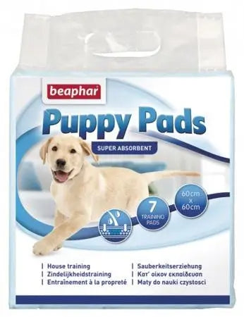 Beaphar Puppy Pads Hygienic Soaker Pads 60X60 7 units