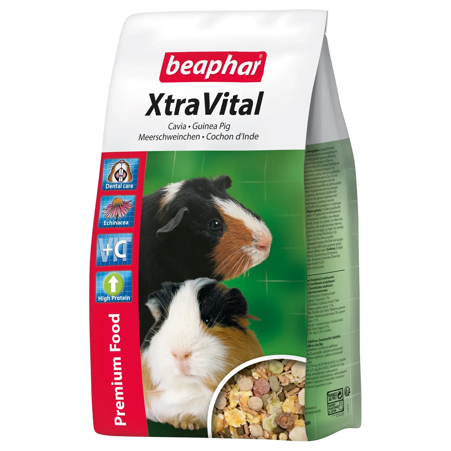 Beaphar Xtravital nourriture pour cochons d'Inde, 1 kg