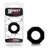 Beast Rings Anneau de pénis polygonal super flexible 2.2 Cm Noir