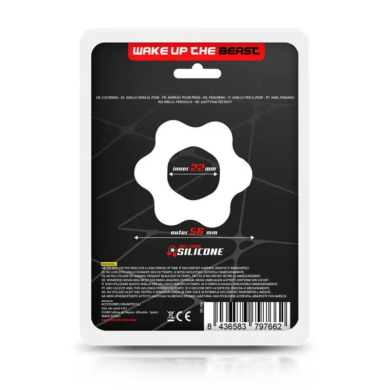 Beast Rings Cock Ring Liquid Silicone 2.2 Cm