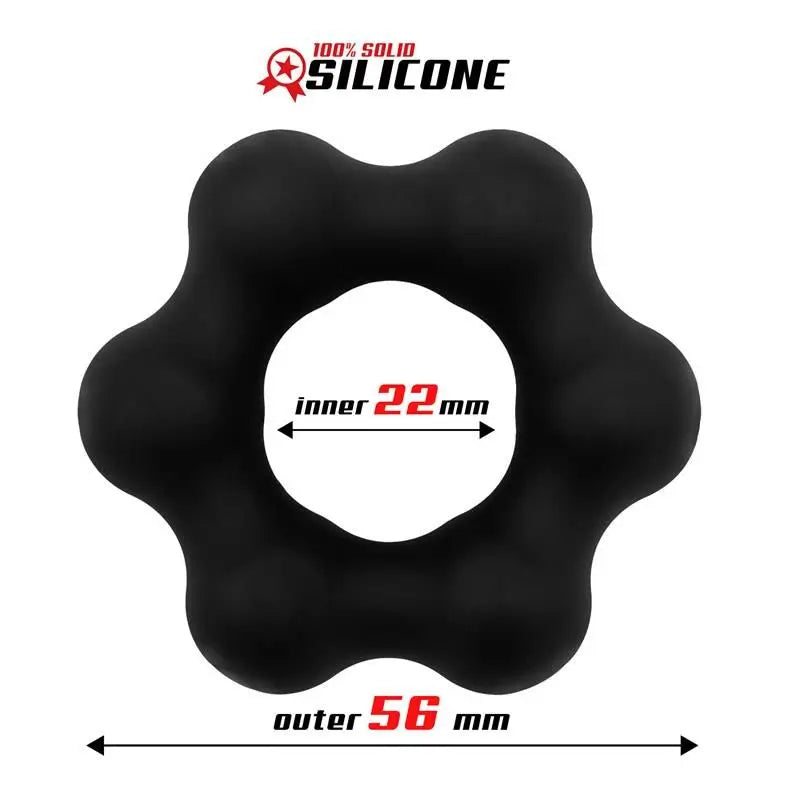 Anneaux de Bête Anneau de Bite Silicone Liquide 2.2 Cm