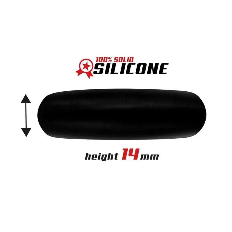 Anneaux Beast Rings Anneau de pénis en silicone solide 5.5 Cm Noir