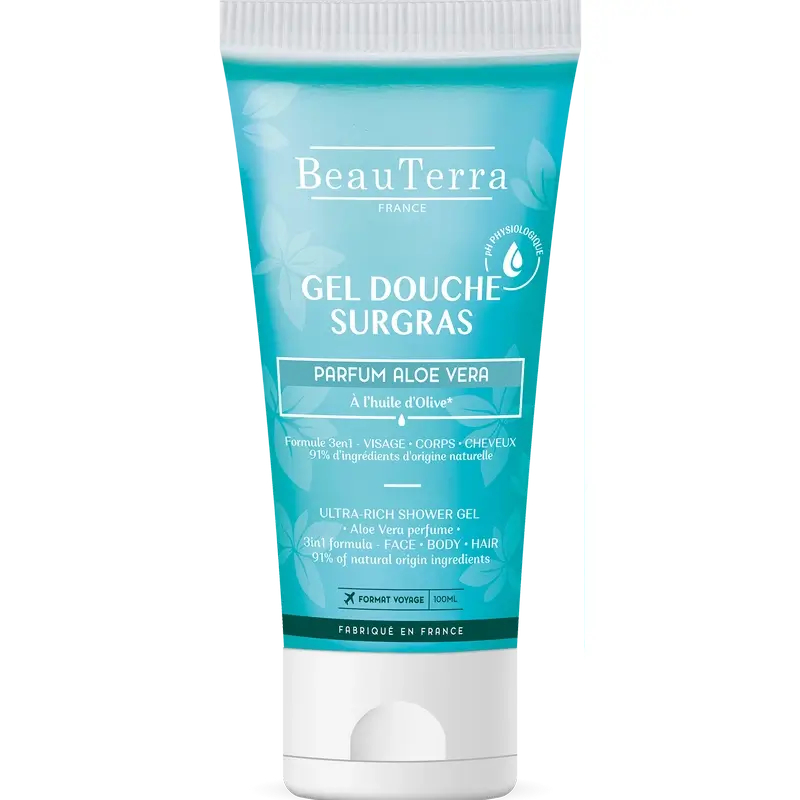Beauterra Body Hygiene Aloe Vera Shower Gel 100 Ml
