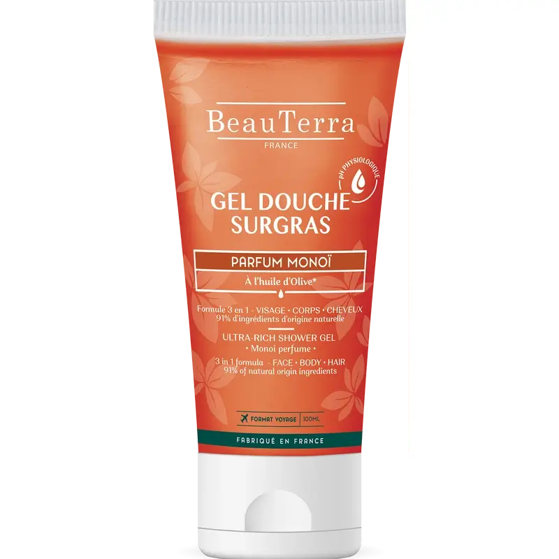 Beauterra Body Hygiene Shower Gel Monoï 100 Ml
