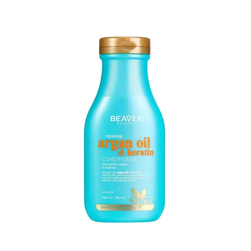 Beaver Argan Oil & Keratin Repair Conditioner, 350 ml