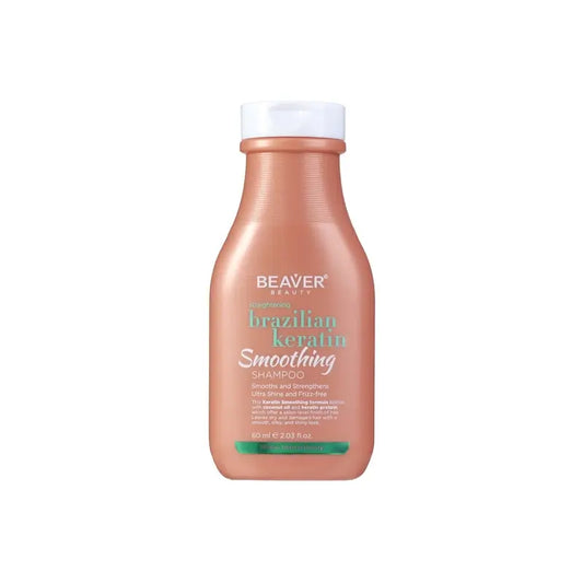 Beaver Minitalla Brazilian Keratin Smoothing Shampoo , 60 ml