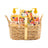 Panier en osier Becasan Lys et Freesia