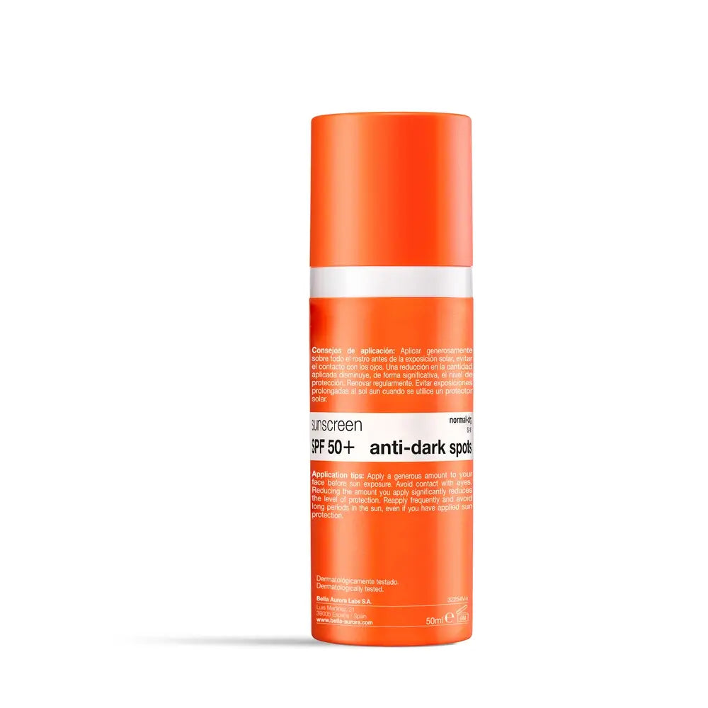 Bella Aurora Crème solaire anti-imperfections Spf50+. Peau Normale-Sèche, 50 ml