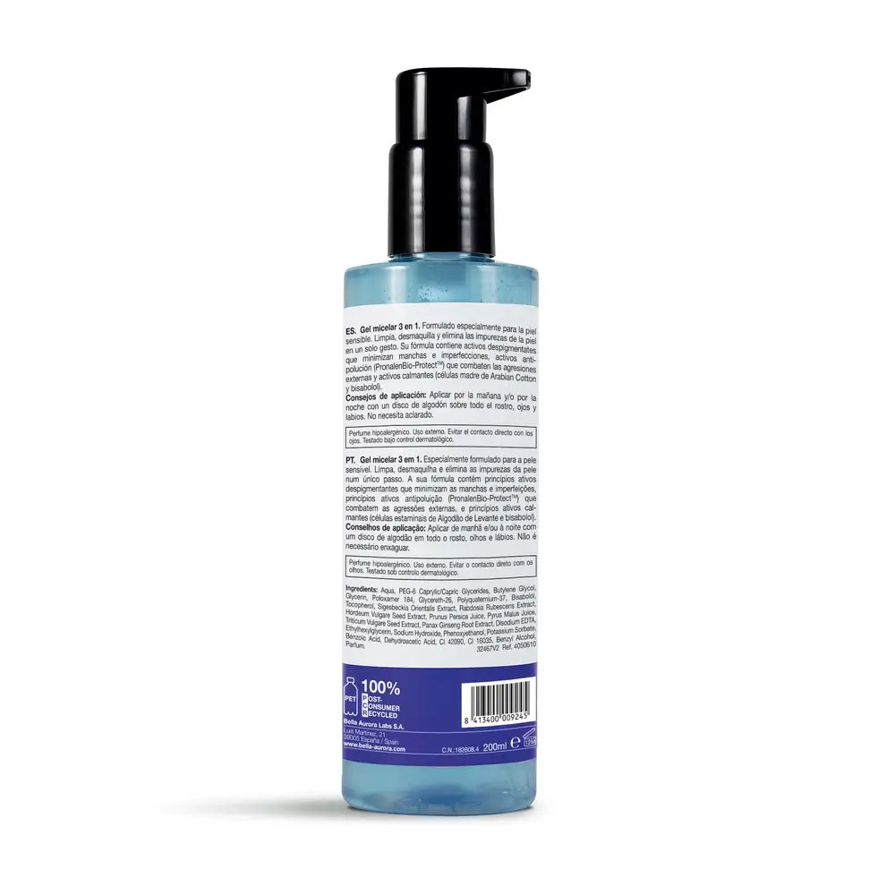 Bella Aurora B-Clean Gel micellaire anti-imperfections, 200 ml