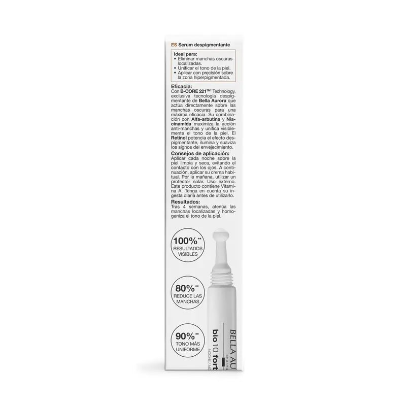 Bella Aurora Bio10 Forte L-Ocal Night Intensive Depigmenting Treatment , 9 ml