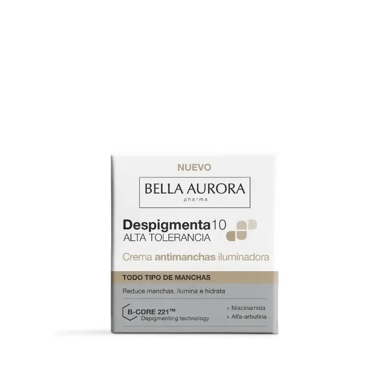 Bella Aurora Despigmenta10 - Crème éclaircissante anti-imperfections.