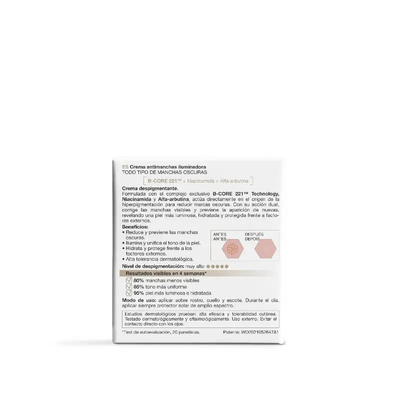 Bella Aurora Despigmenta10 - Crème éclaircissante anti-imperfections.