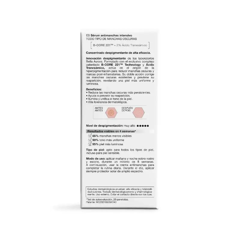 Bella Aurora Despigmenta10 - Sérum intensif anti-taches anti-réapparition