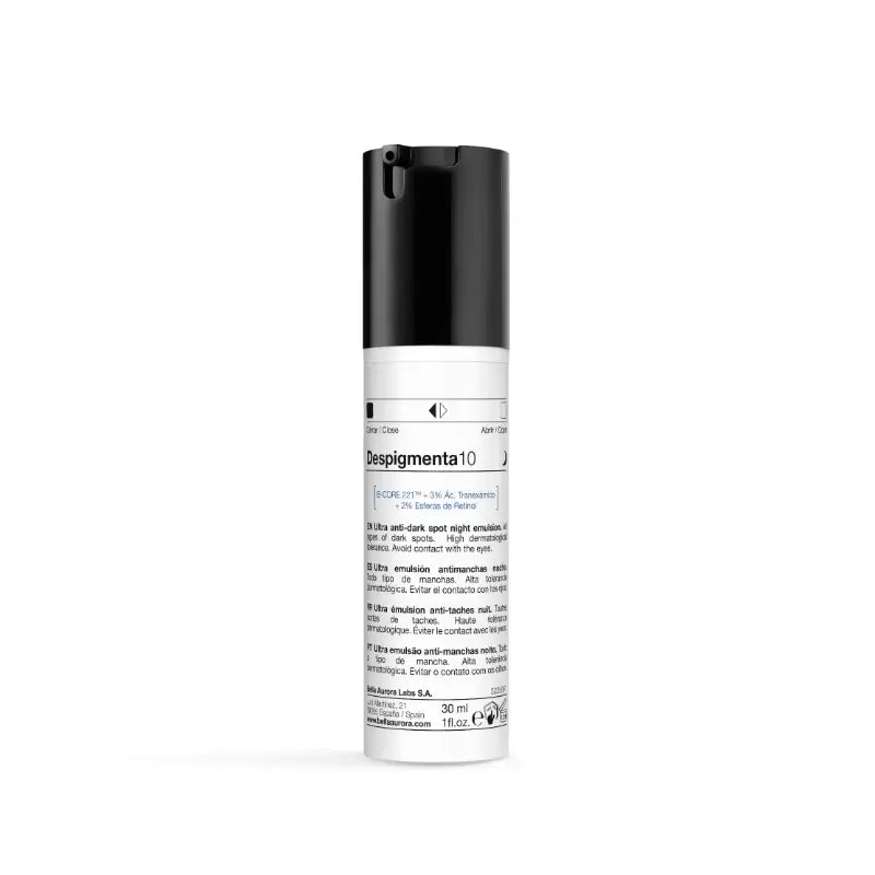 Bella Aurora Despigmenta10 - Emulsion de nuit au rétinol ultra-anti-imperfections
