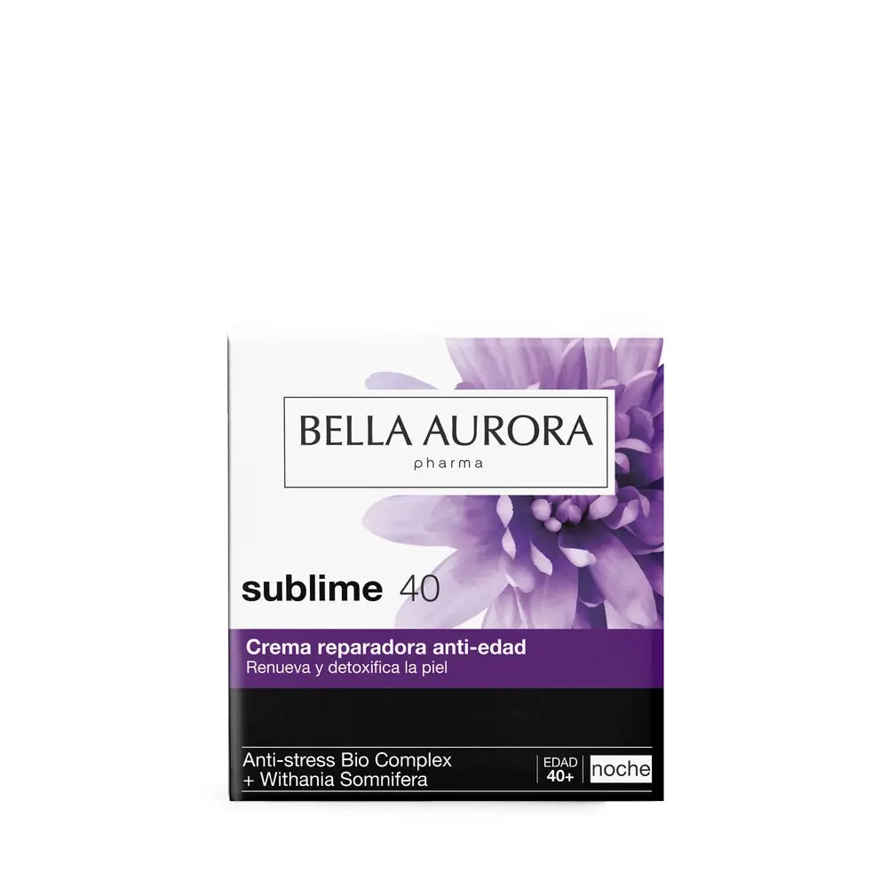 Bella Aurora Sublime 40 Crème de nuit anti-âge, 50 ml