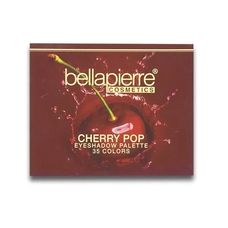 Bellapierre Cosmetics Palette d'ombres à paupières Cherry Pop, 35 couleurs , 38 g
