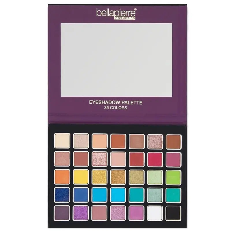 Bellapierre Cosmetics Palette d'ombres à paupières Disco, 35 couleurs , 38 g