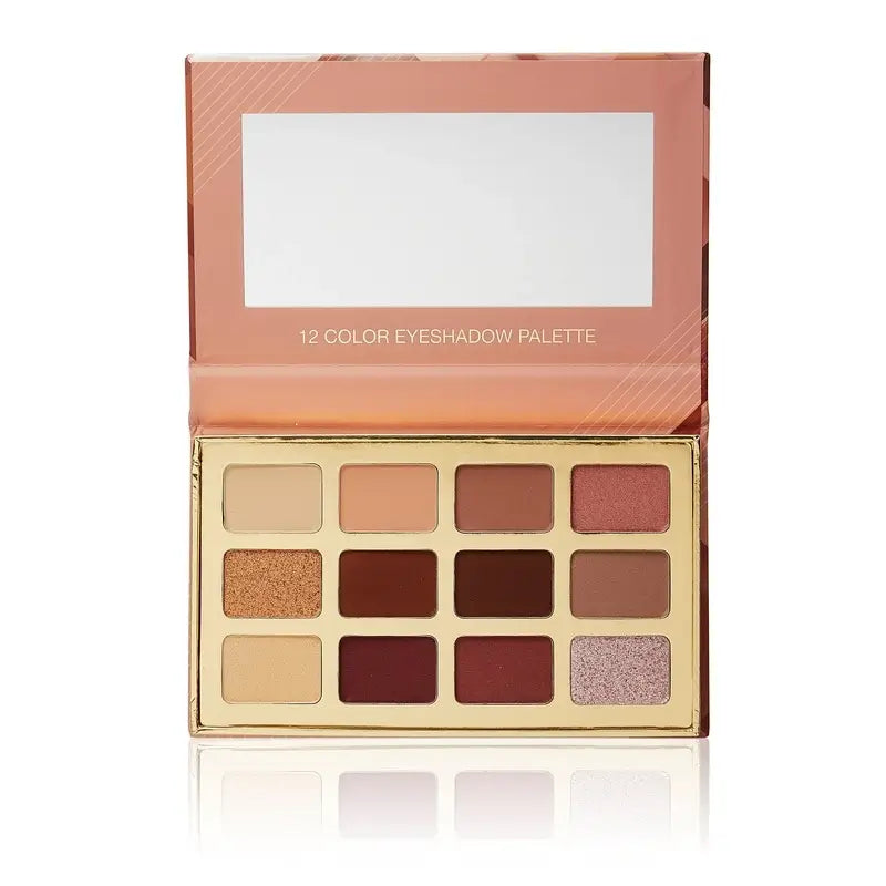 Bellapierre Cosmetics Palette d'ombres à paupières Everyday Nude, 12 couleurs , 25 g