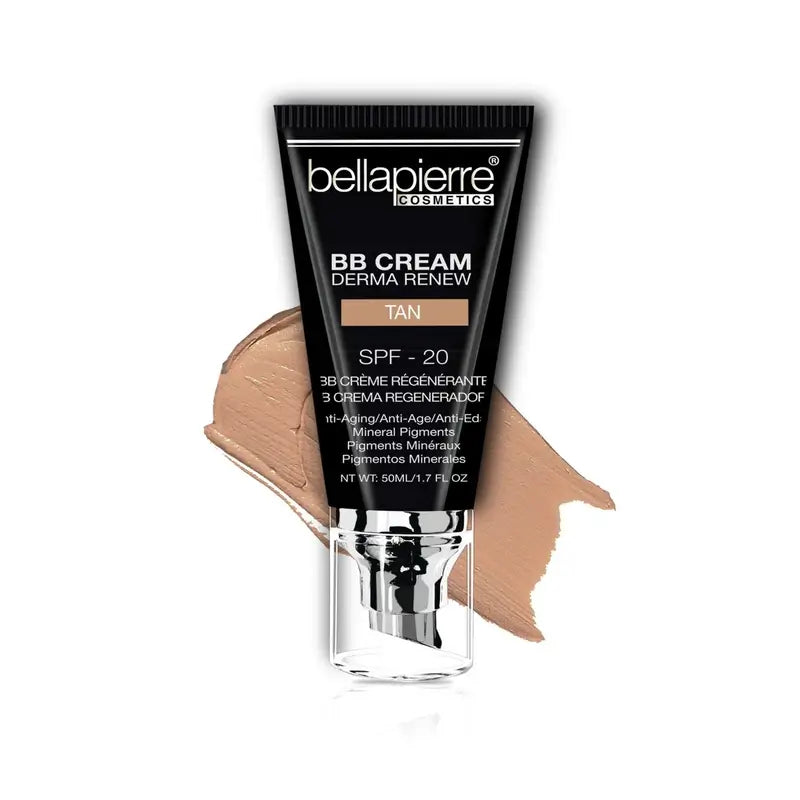 Bellapierre Cosmetics Make-up Derma Renew Bb Cream - Tan , 50 ml