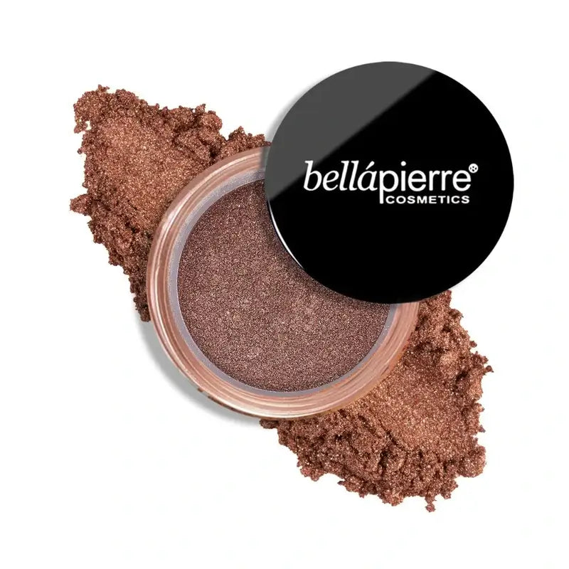 Bellapierre Cosmetics Maquillage Ombre à paupières Poudre scintillante - Cacao , 2 g