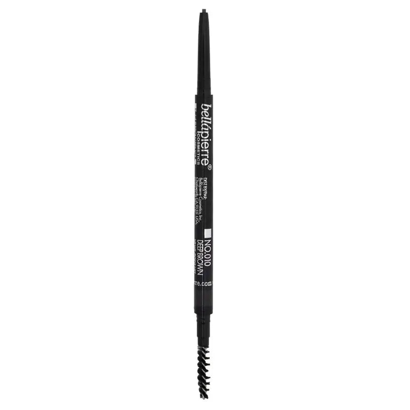 Bellapierre Cosmetics Makeup Twist Up Brow Pencil - Deep Brown , 0.3 g