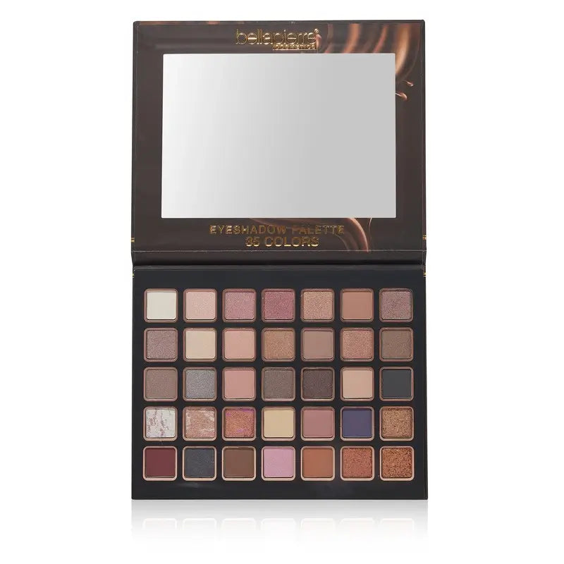 Bellapierre Cosmetics Palette d'ombres à paupières Rocky Road, 35 couleurs , 38 g