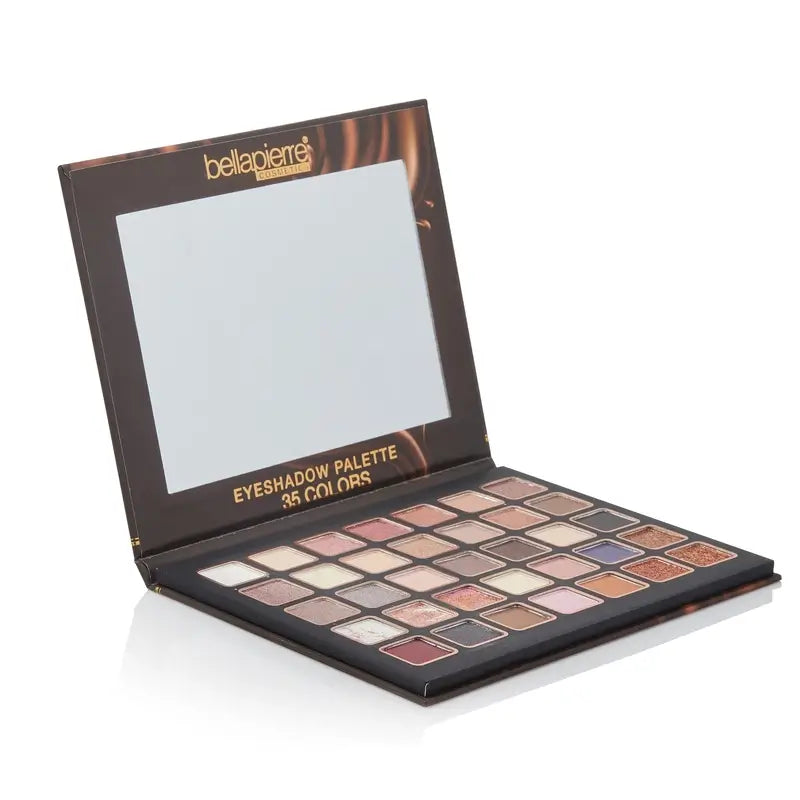Bellapierre Cosmetics Palette d'ombres à paupières Rocky Road, 35 couleurs , 38 g