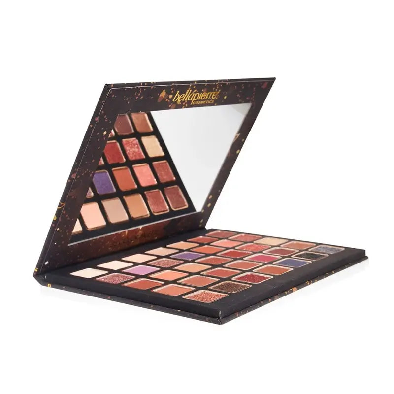 Bellapierre Cosmetics Palette d'ombres à paupières Ultimate Nude, 35 couleurs , 38 g