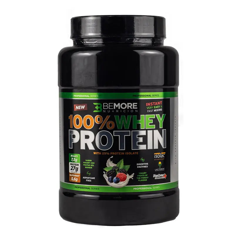Bemore Nutrition 100% Whey Protein Yoghurt Flavour Forest Fruit 1 Kg