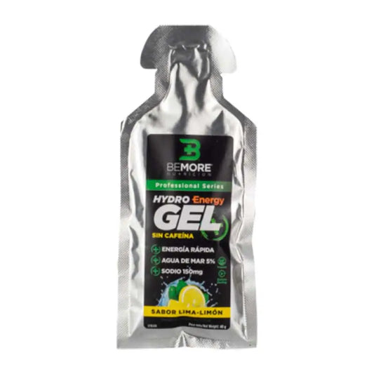 Bemore Nutrition Hydro Gel + Energy Lime-Lemon Flavour Caffeine-Free