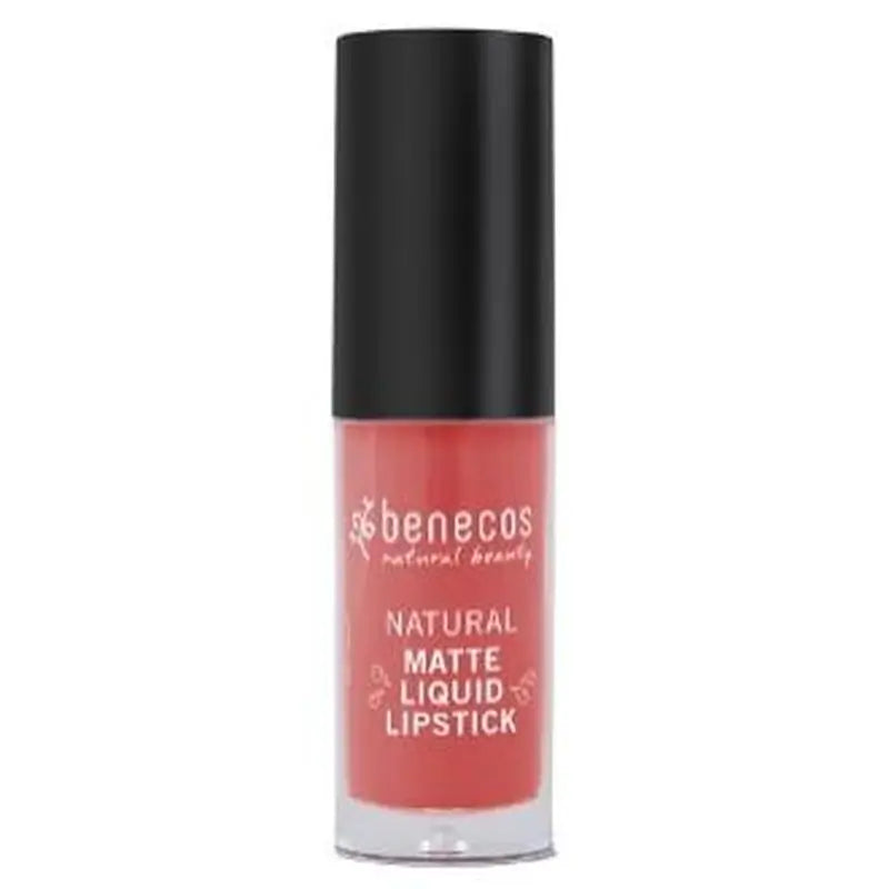Benecos Lipstick Matte Liquid Lipstick Coral Kiss 5Ml Vegan