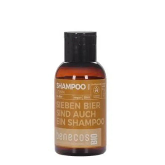 Benecos Unisex Beer Mini Travel Shampoo 50Ml. Bio Vegan