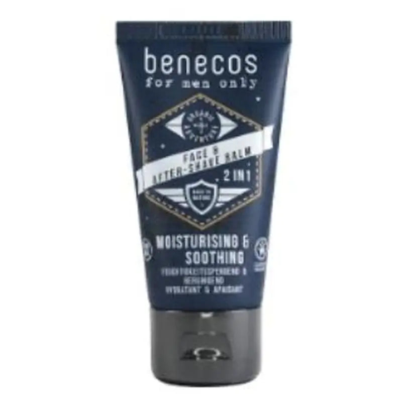 Benecos Face Cream & Aftershave 2In1 For Men 50Ml Vegan
