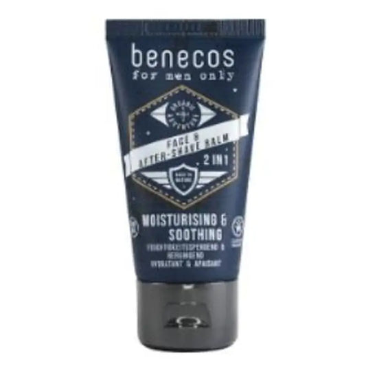 Benecos Face Cream & Aftershave 2In1 For Men 50Ml Vegan