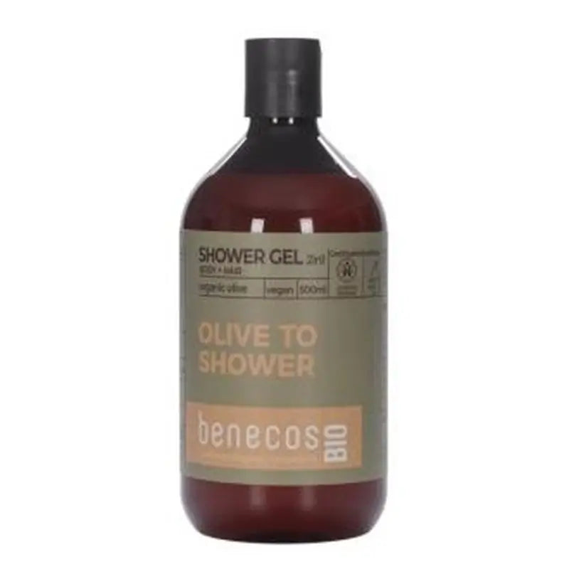 Benecos Olive 2 In 1 Bath Gel 500Ml. Bio Vegan