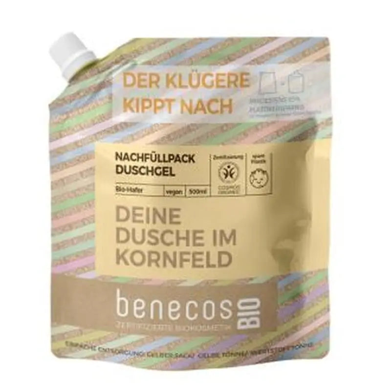 Benecos Oatmeal Bath Gel Refill 500Ml. Bio Vegan