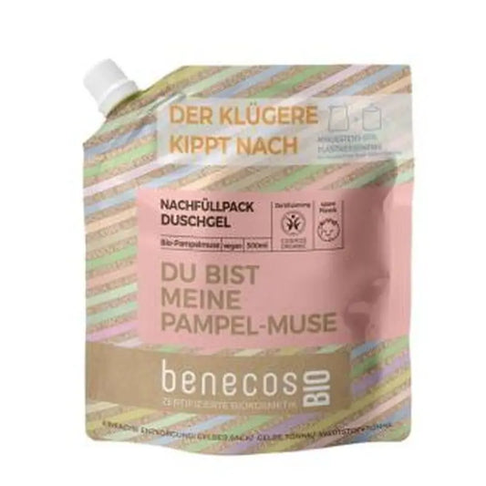 Benecos Grapefruit Bath Gel Refill 500Ml. Bio Vegan