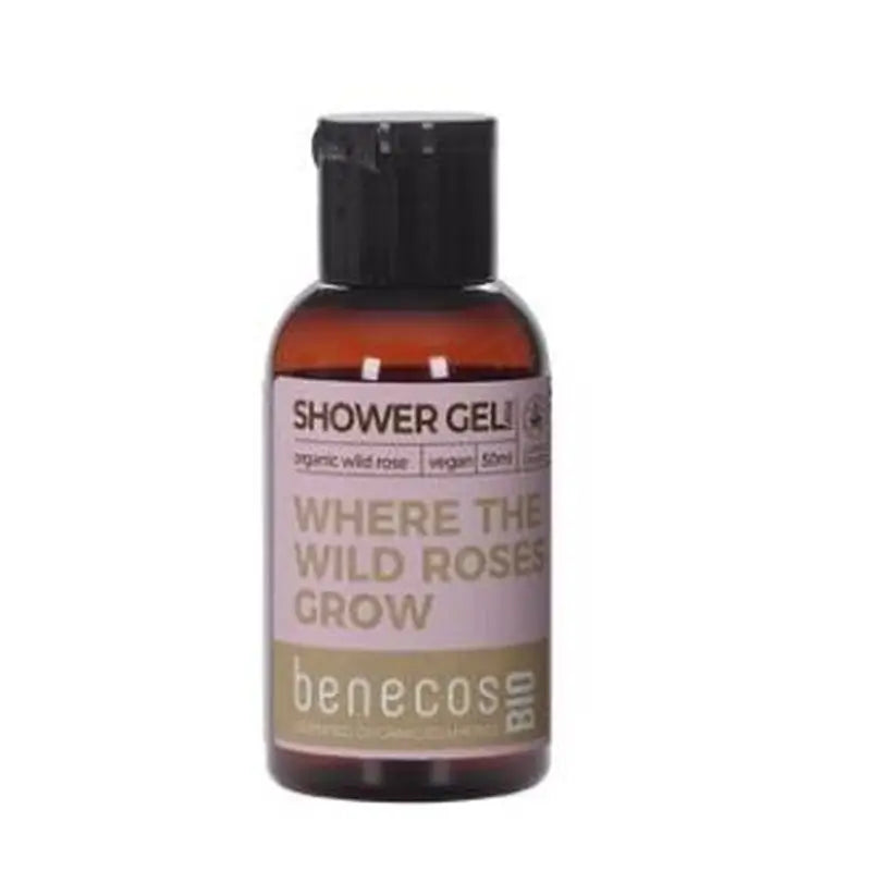 Benecos Rose Bath Gel M. Mini Travel 50Ml. Bio Vegan