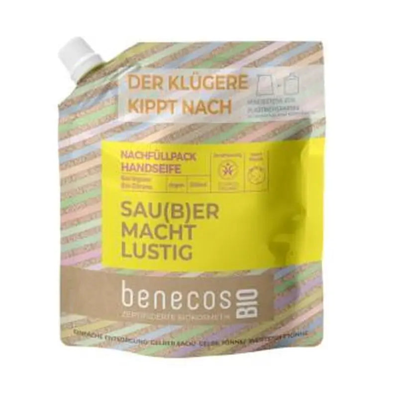 Benecos Ginger & Lemon Hand Soap Refill 500Ml. Bio
