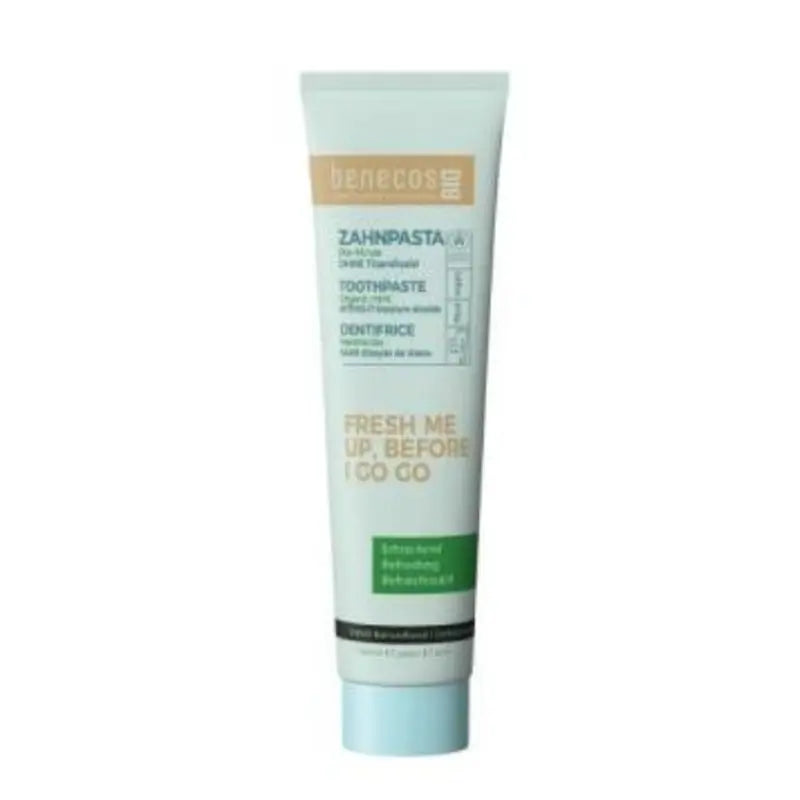 Benecos Mint Toothpaste With Thermal-Fluor Water 75Ml
